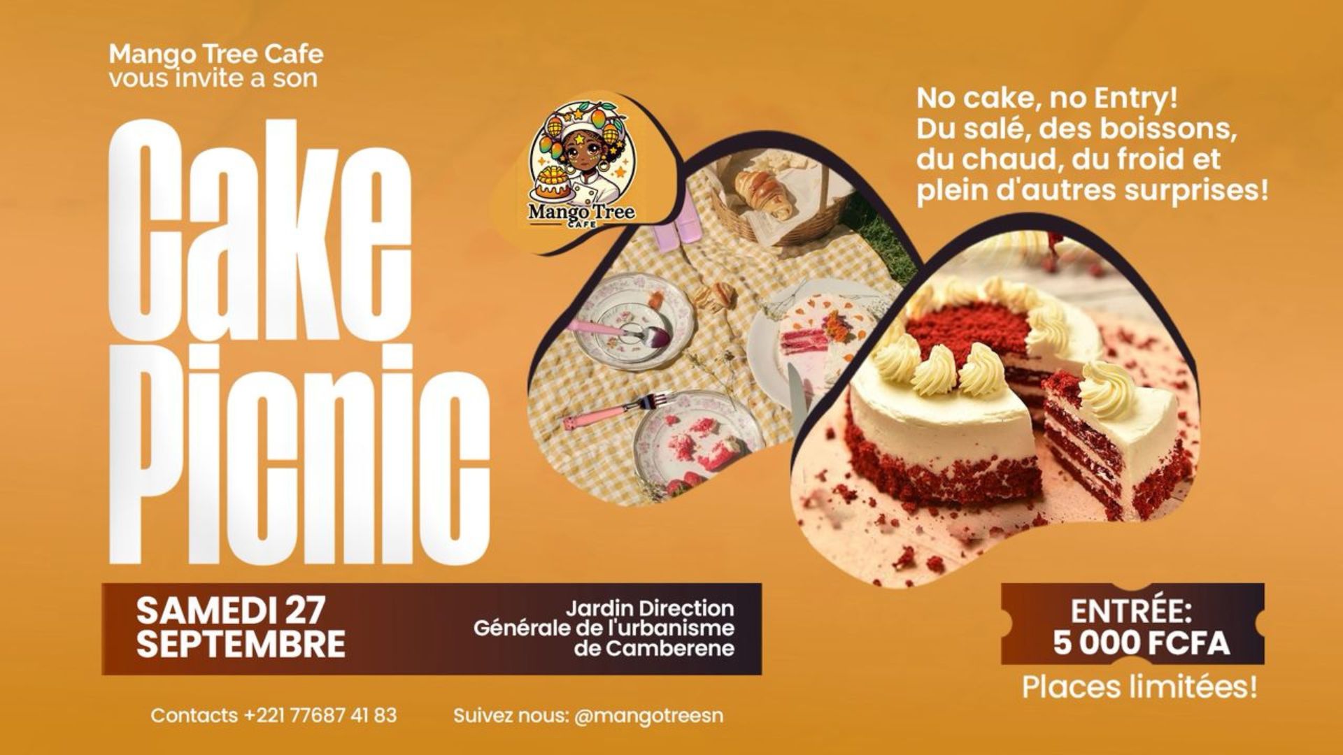 Cake Picnic by Mango Tree Cafe 